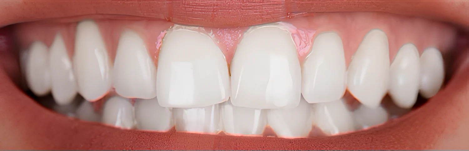 Résultat après l’utilisation du dentifrice White Smile