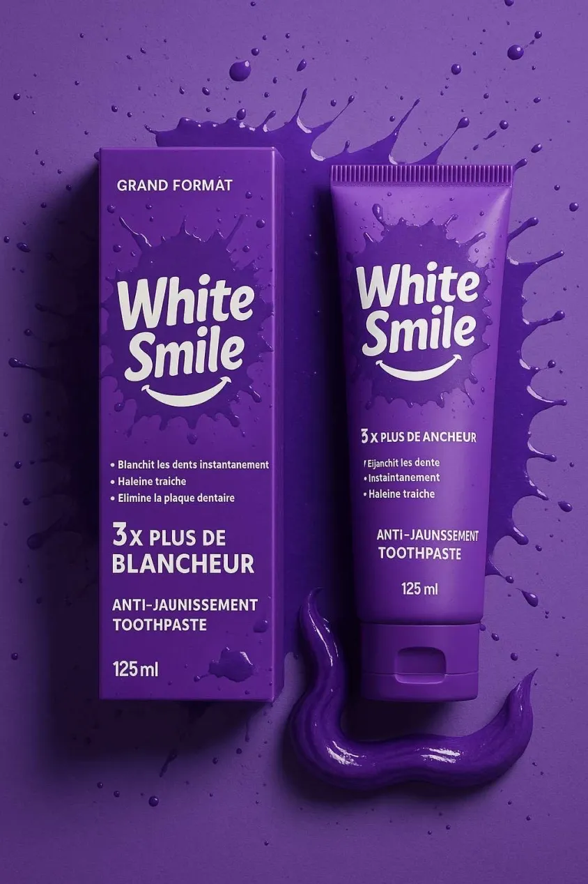 Dentifrice Blanchissant - White Smile (125ml)